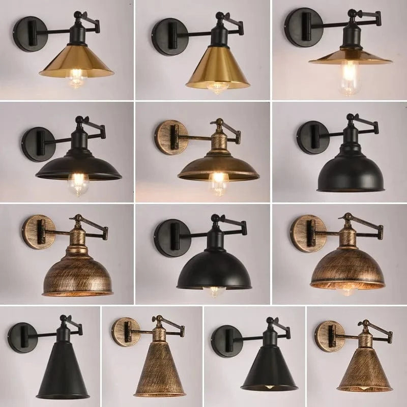 Applique murale rétro "Bascule de l'époque" en fer | Marco Lucetti