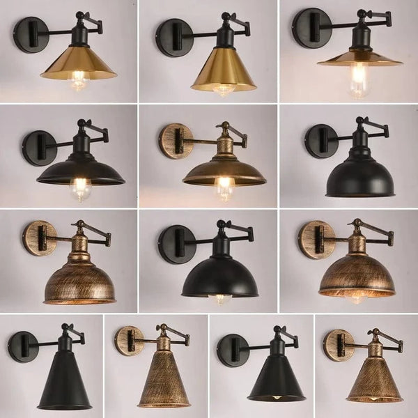 Applique murale rétro "Bascule de l'époque" en fer | Marco Lucetti