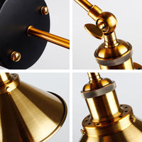 Applique murale rétro conique Brenty | Marco Lucetti