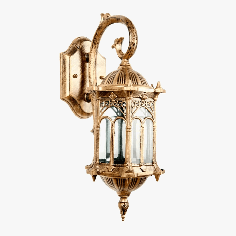 Applique murale rétro d'extérieur étanche pour villa - Modèle WF1022 | Marco Lucetti UN