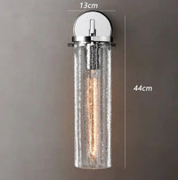 Applique murale rétro deluxe en verre pour sublimer votre intérieur | Marco Lucetti Chrome long