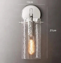 Applique murale rétro deluxe en verre pour sublimer votre intérieur | Marco Lucetti Court-chrome