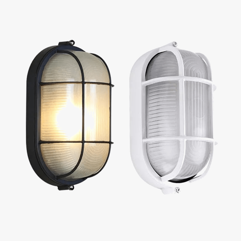 Applique murale rétro éclairage LED extérieur étanche E27 Vintage cuivre 220V | Marco Lucetti