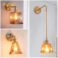 Applique murale rétro en laiton et verre - Collection Vintage Glam | Marco Lucetti