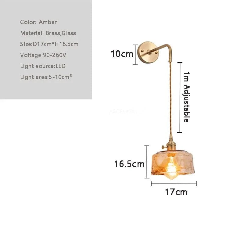 Applique murale rétro en laiton et verre - Collection Vintage Glam | Marco Lucetti PL04877D2 / Blanc froid