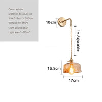 Applique murale rétro en laiton et verre - Collection Vintage Glam | Marco Lucetti PL04877D2 / Blanc froid