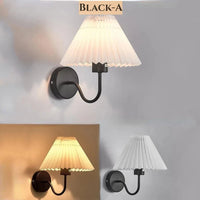 Applique murale rétro en tissu plissé - Style Vintage | Marco Lucetti