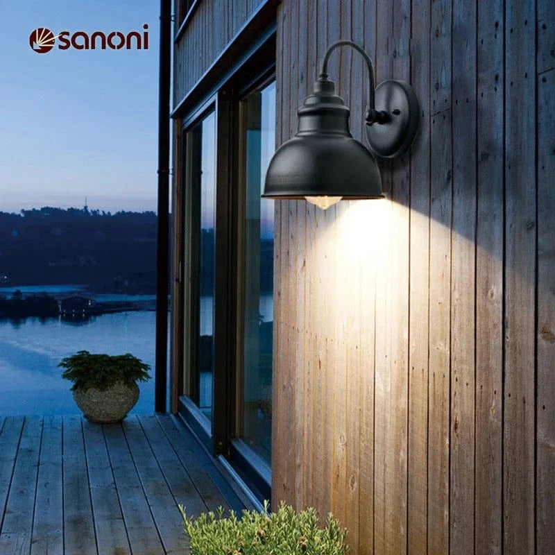 Applique murale rétro étanche pour extérieur - Élégance durable | Marco Lucetti