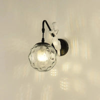 Applique murale rétro européenne "Golden Glass Globe" | Marco Lucetti