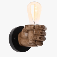 Applique murale rétro industrielle "Poing Créatif" | Marco Lucetti