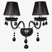 Applique murale rétro LED Mosko Cristal