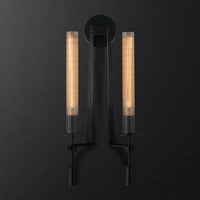 Applique murale rétro LED - Bronze | Marco Lucetti B / Noir