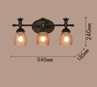 Applique murale rétro LED Diamant  | Marco Lucetti 3 lampes