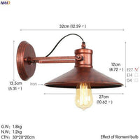 Applique murale rétro LED industrielle en métal. | Marco Lucetti C