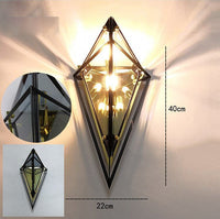 Applique murale rétro LED Klais Smoky Glass | Marco Lucetti Gris fumé