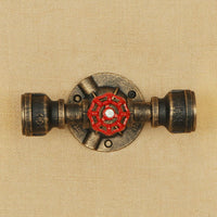 Applique murale rétro LED Tino Metal Pipe Style | Marco Lucetti