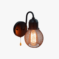 Applique murale rétro loft avec interrupteur - Idéale pour une décoration intérieure tendance | Marco Lucetti Titre par défaut