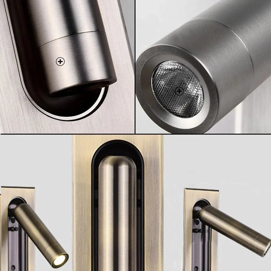 Applique murale rétro moderne fer art déco. | Marco Lucetti