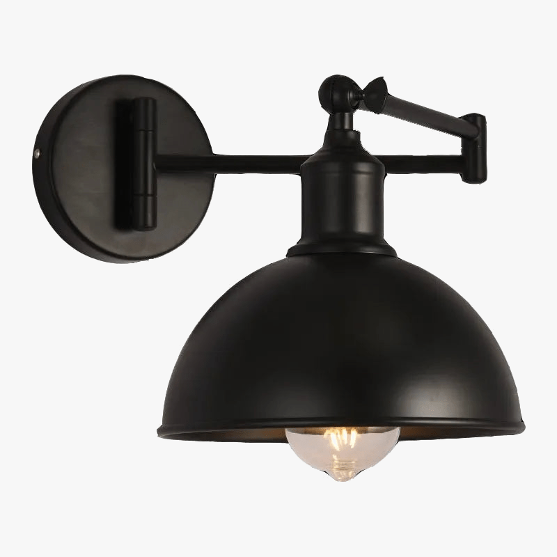 Applique murale rétro pliante télescopique en fer pour lecture | Marco Lucetti