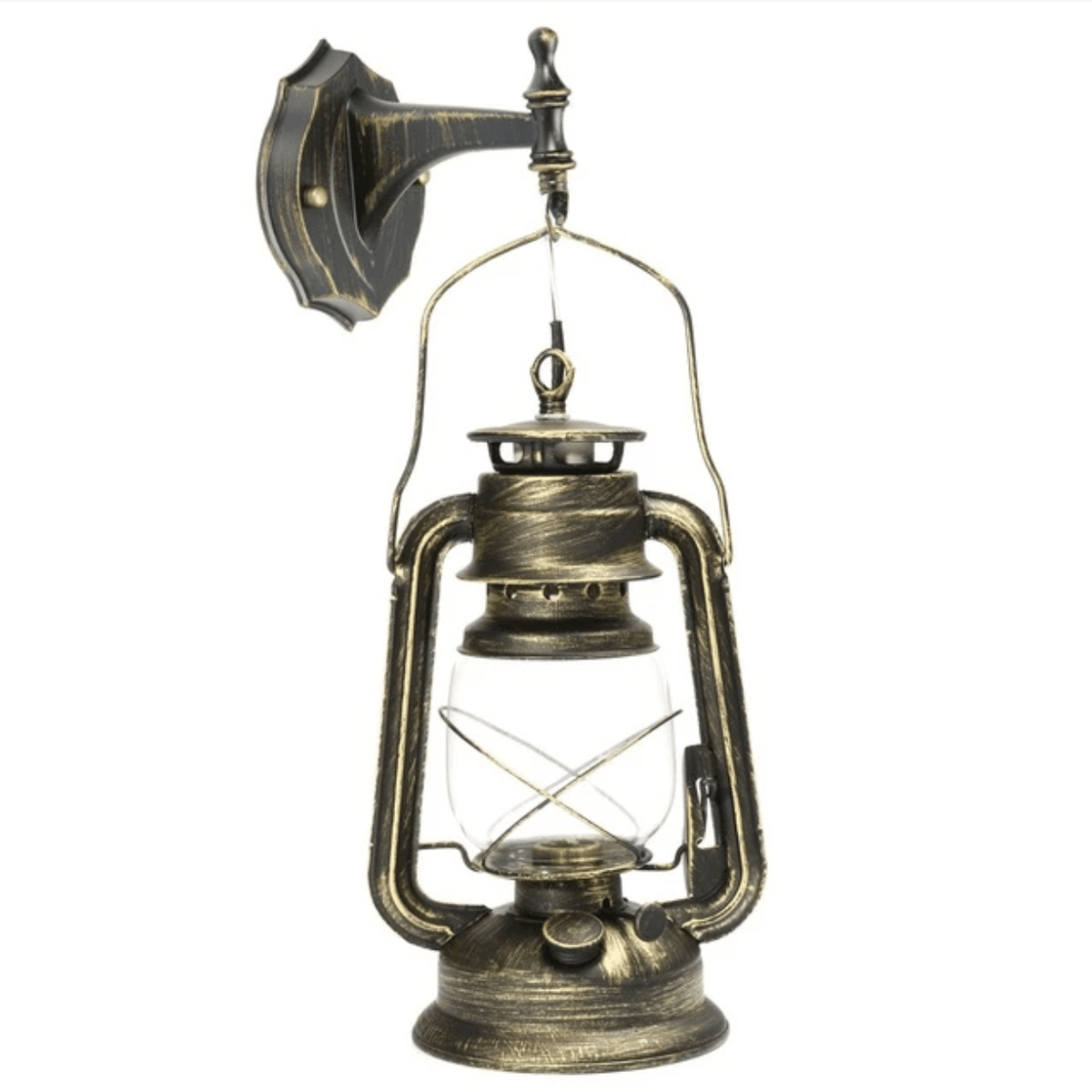 Applique murale rétro rustique "Retro Kerosene" | Marco Lucetti