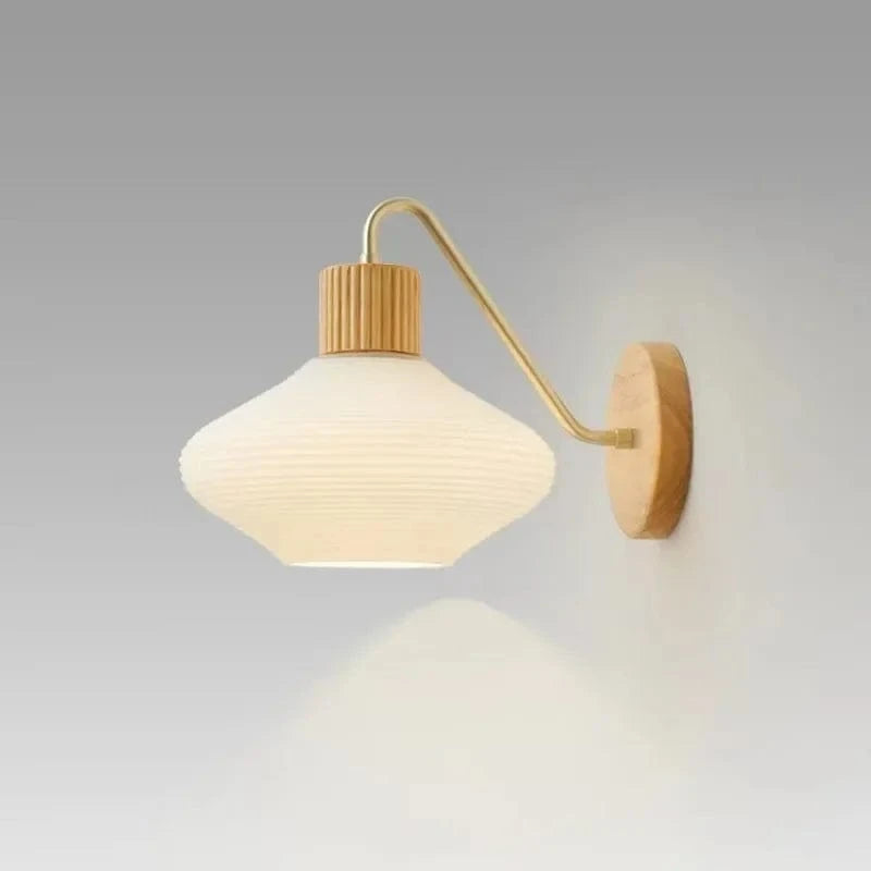 Applique murale rétro style japonais en rondins | Marco Lucetti