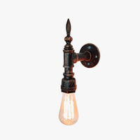 Applique Murale Rétro Tuyau d'Eau - Luminaires Antiques Intérieurs | Marco Lucetti