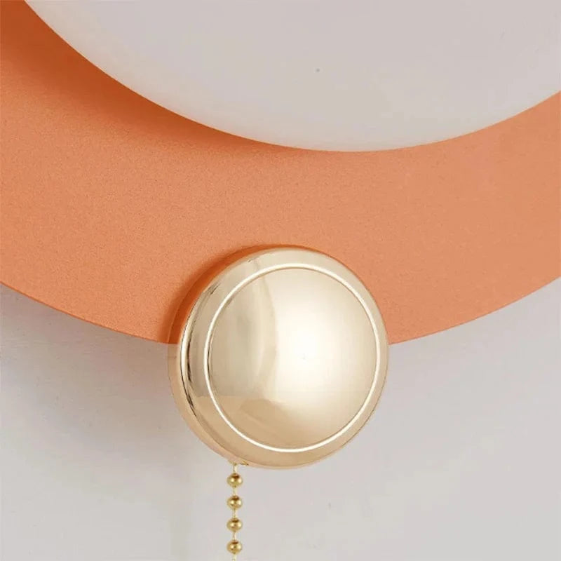 Applique murale ronde de chambre à coucher, design exclusif | Marco Lucetti