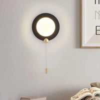 Applique murale ronde de chambre à coucher, design exclusif | Marco Lucetti