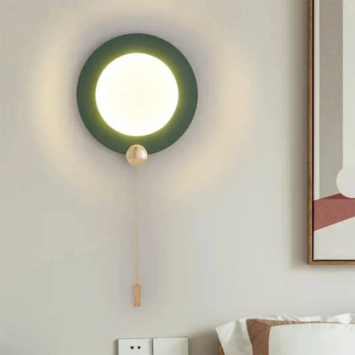 Applique murale ronde de chambre à coucher, design exclusif | Marco Lucetti