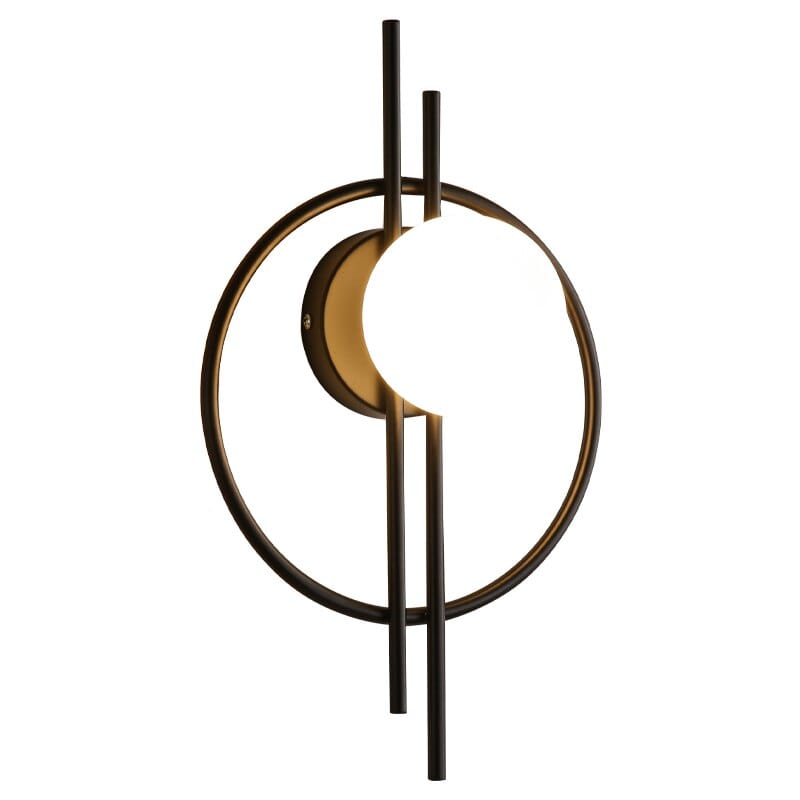 Applique murale ronde Harlow en métal contemporain | Marco Lucetti