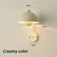 Applique murale ronde LED en couleurs | Marco Lucetti Couleur crémeuse / Lumière chaude