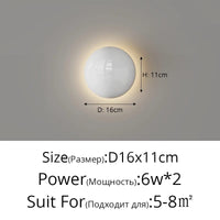 Applique murale ronde minimaliste Bauhaus médiéval. | Marco Lucetti