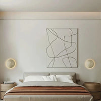 Applique murale ronde minimaliste Bauhaus médiéval. | Marco Lucetti