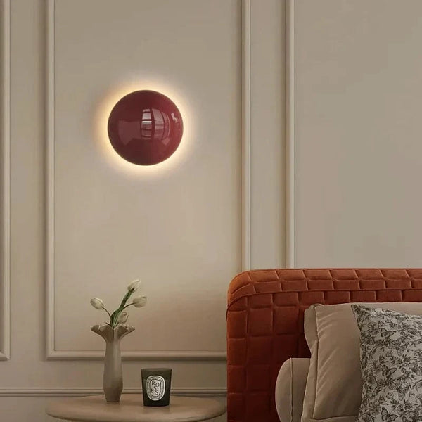 Applique murale ronde minimaliste Bauhaus médiéval. | Marco Lucetti