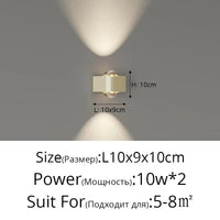 Applique murale ronde minimaliste Bauhaus médiéval. | Marco Lucetti B Beige L10x9cm 20W / 3 couleurs sans télécommande