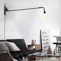 Applique murale rotative à bras long minimaliste avec interrupteur | Marco Lucetti