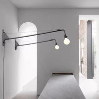 Applique murale rotative à bras long minimaliste avec interrupteur | Marco Lucetti