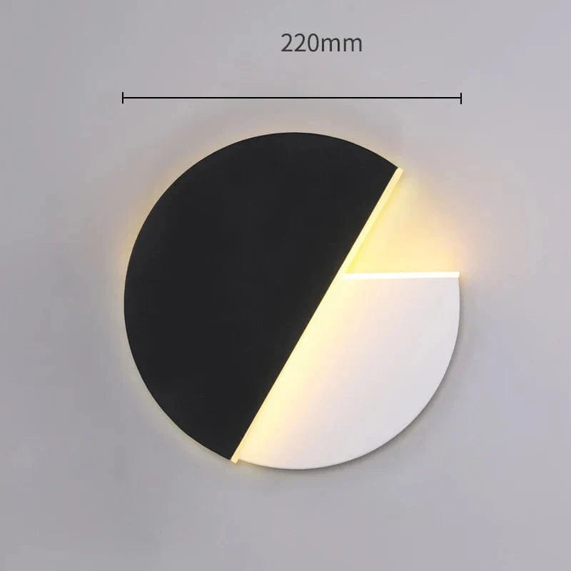 Applique murale rotative "ChambreLux" | Marco Lucetti Blanc noir / Blanc chaud (2700-3500K)