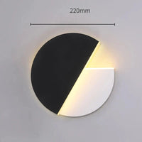 Applique murale rotative "ChambreLux" | Marco Lucetti Blanc noir / Blanc chaud (2700-3500K)