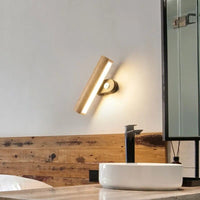 Applique murale Rotative en bois et LED | Marco Lucetti