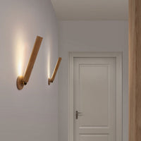 Applique murale rotative en bois Unix. | Marco Lucetti