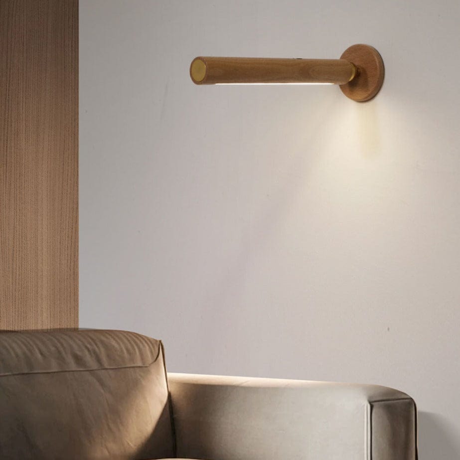 Applique murale rotative en bois Unix. | Marco Lucetti