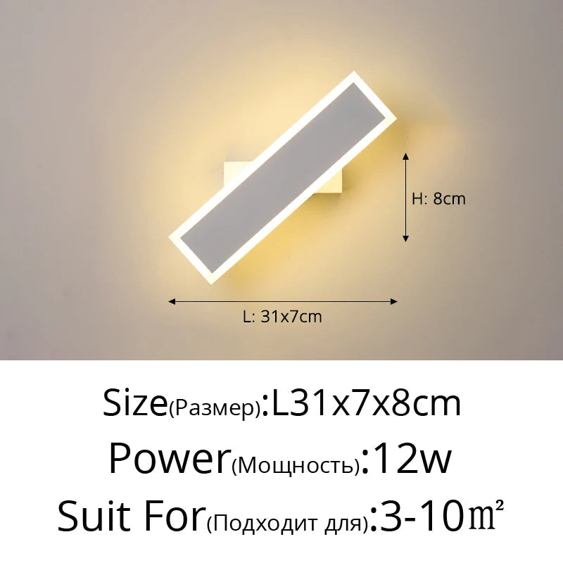 Applique Murale Rotative Spectre Complet Créative Transfrontalière - Éclairage Innovant