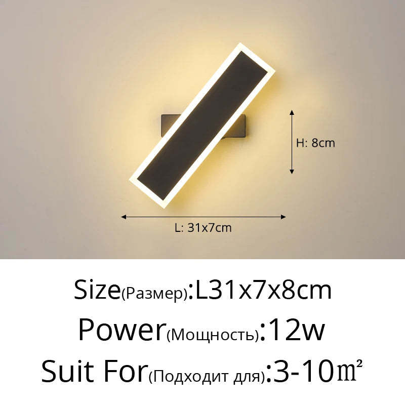 Applique Murale Rotative Spectre Complet Créative Transfrontalière - Éclairage Innovant