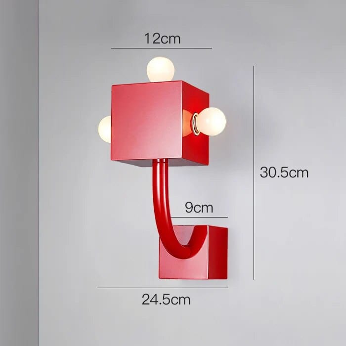 Applique murale Rouge Art Créatif | Marco Lucetti Titre par défaut
