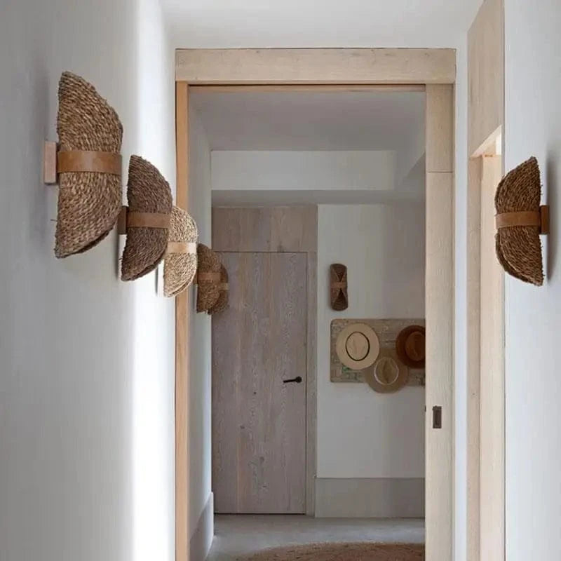 Applique murale Royal sud-est asiatique Ratta Tissage retro | Marco Lucetti