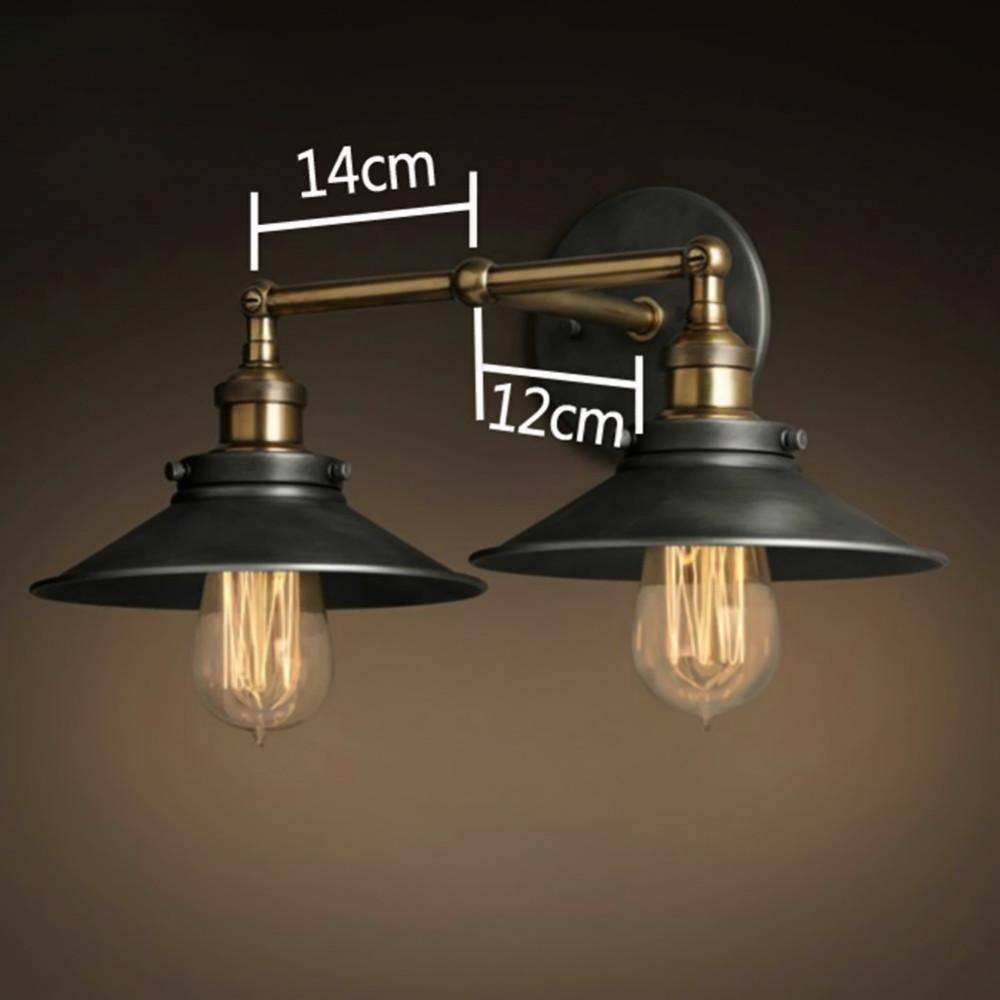 Applique murale rustique Country en doré et noir | Marco Lucetti