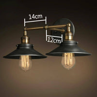 Applique murale rustique Country en doré et noir | Marco Lucetti