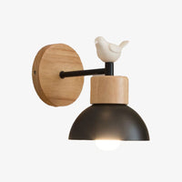 Applique murale scandinave Birdy | Marco Lucetti A - Noir