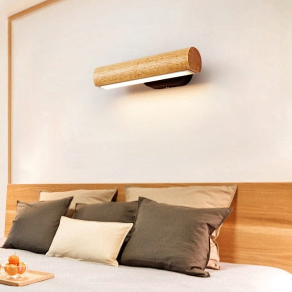 Applique murale scandinave "Bûche de bois Dania" | Marco Lucetti